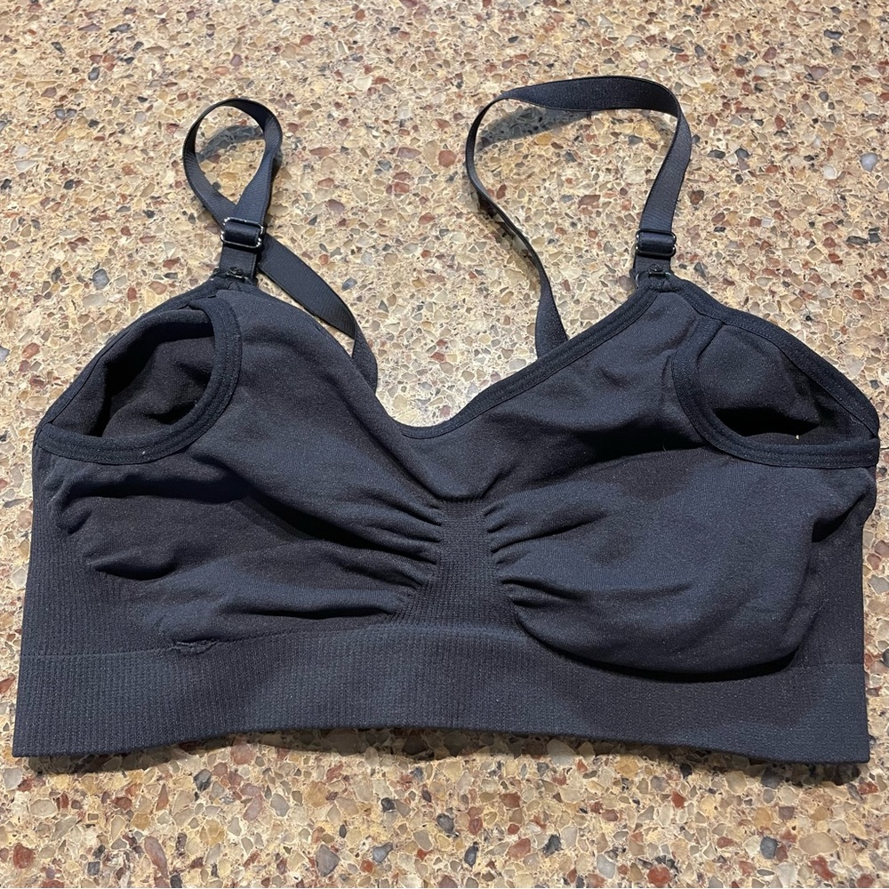 Bravado Basics Black Nursing Bra, size Small